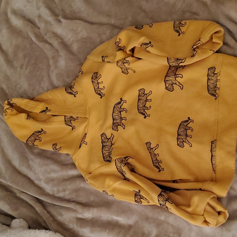 Boys tiger hoodie